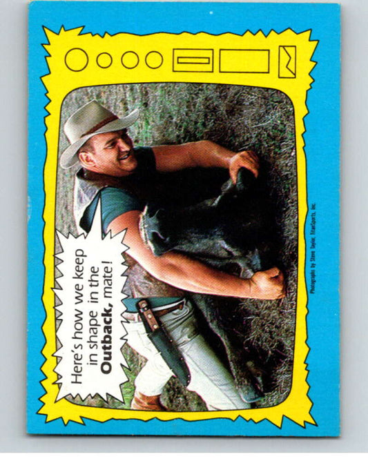 1987 O-Pee-Chee WWF #68 Outback Jack   V69297 Image 1