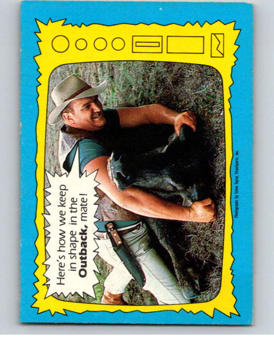 1987 O-Pee-Chee WWF #68 Outback Jack   V69298 Image 1