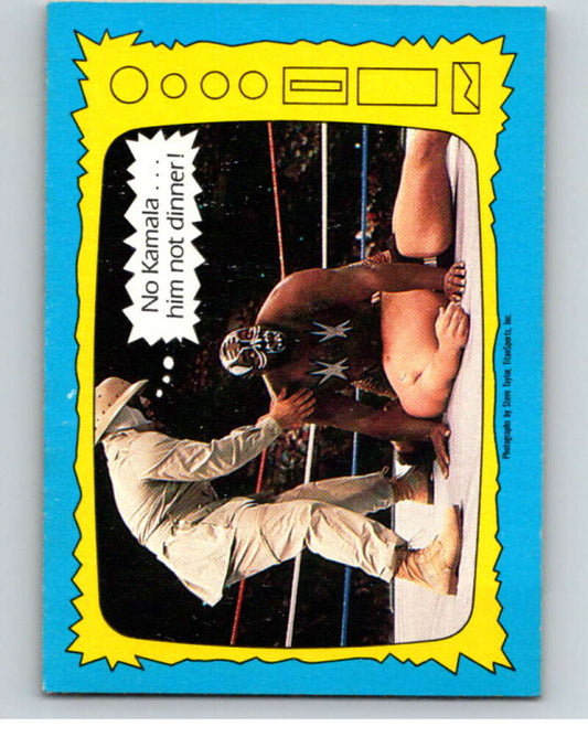 1987 O-Pee-Chee WWF #70 Kamala/Kimchee   V69602 Image 1