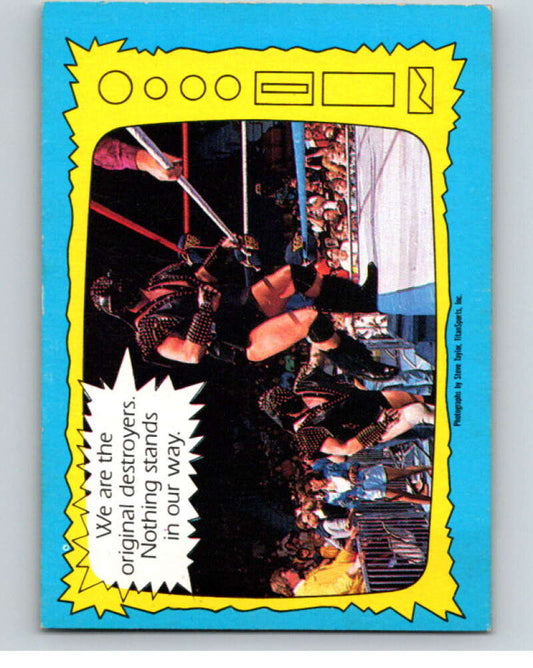 1987 O-Pee-Chee WWF #71 Demolition   V69603 Image 1