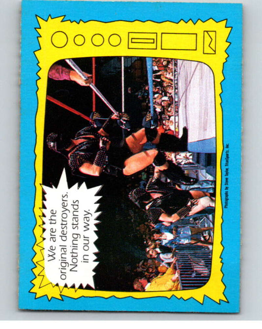 1987 O-Pee-Chee WWF #71 Demolition   V69605 Image 1