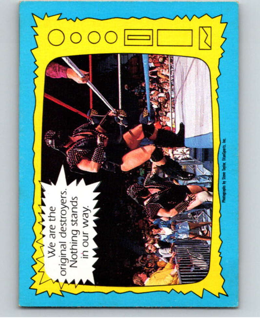 1987 O-Pee-Chee WWF #71 Demolition   V69610 Image 1