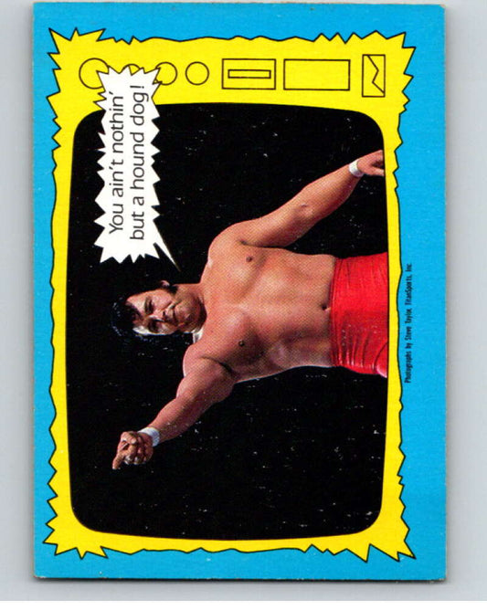 1987 O-Pee-Chee WWF #73 Honky Tonk Man   V69619 Image 1