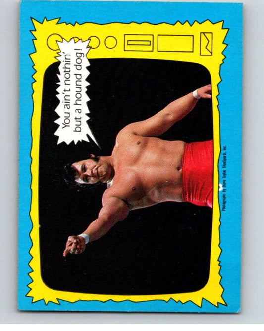 1987 O-Pee-Chee WWF #73 Honky Tonk Man   V69620 Image 1