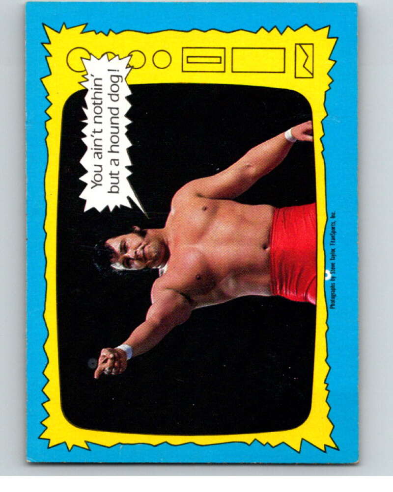 1987 O-Pee-Chee WWF #73 Honky Tonk Man   V69622 Image 1