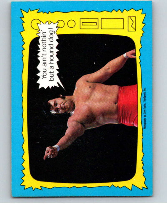 1987 O-Pee-Chee WWF #73 Honky Tonk Man   V69623 Image 1