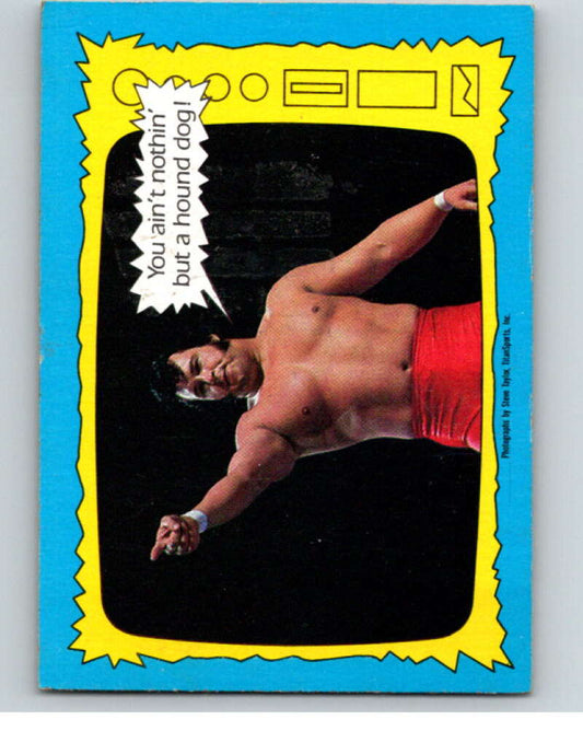 1987 O-Pee-Chee WWF #73 Honky Tonk Man   V69625 Image 1