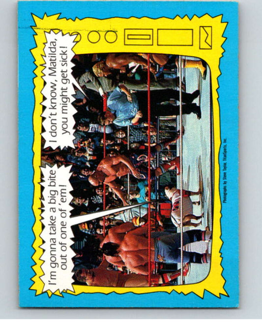 1987 O-Pee-Chee WWF #74 Sheik/Bulldogs/The Natural/Volkoff   V69636 Image 1