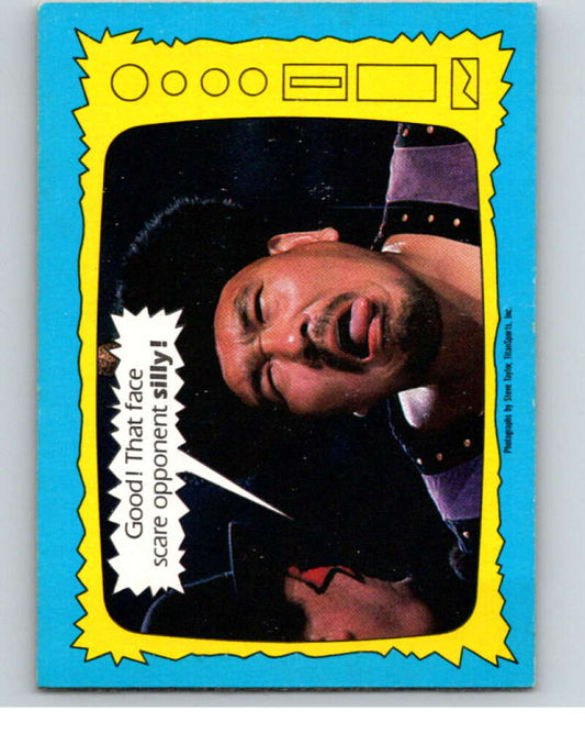 1987 O-Pee-Chee WWF #75 Killer Khan   V69642 Image 1