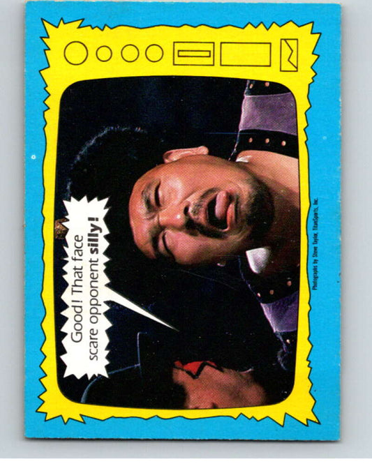 1987 O-Pee-Chee WWF #75 Killer Khan   V69647 Image 1