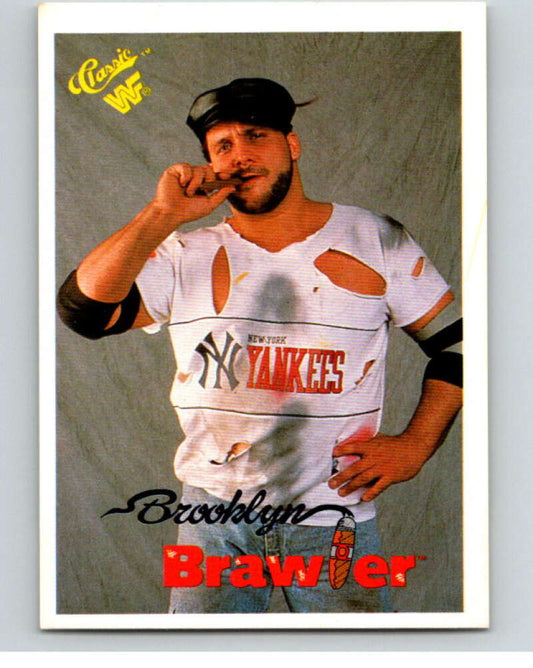 1990 Classic WWF #50 Brooklyn Brawler    V69650 Image 1