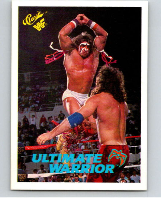 1990 Classic WWF #61 The Ultimate Warrior    V69660 Image 1