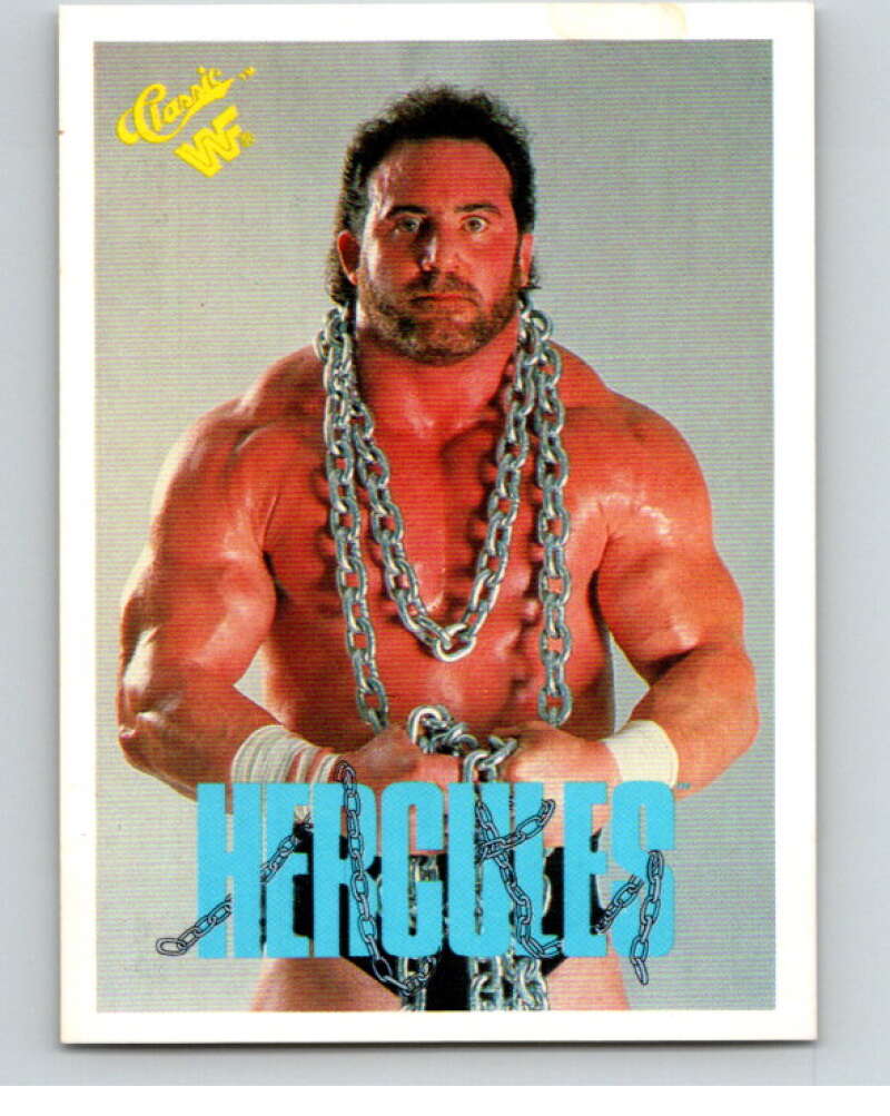 1990 Classic WWF #72 Hercules    V69665 Image 1
