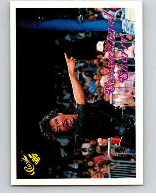 1990 Classic WWF #73 Sensational Queen Sherri    V69667 Image 1