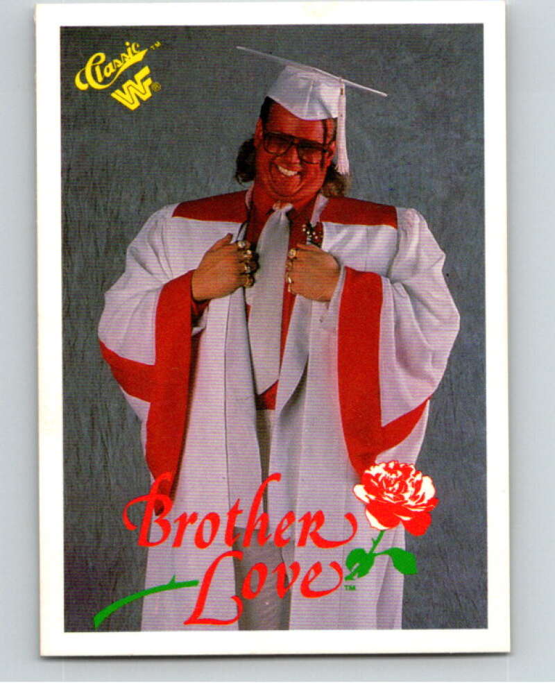 1990 Classic WWF #77 Brother Love    V69677 Image 1