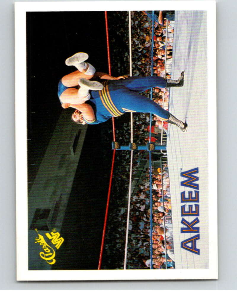 1990 Classic WWF #78 Akeem    V69679 Image 1