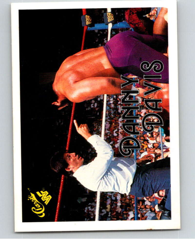 1990 Classic WWF #101 Danny Davis    V69687 Image 1
