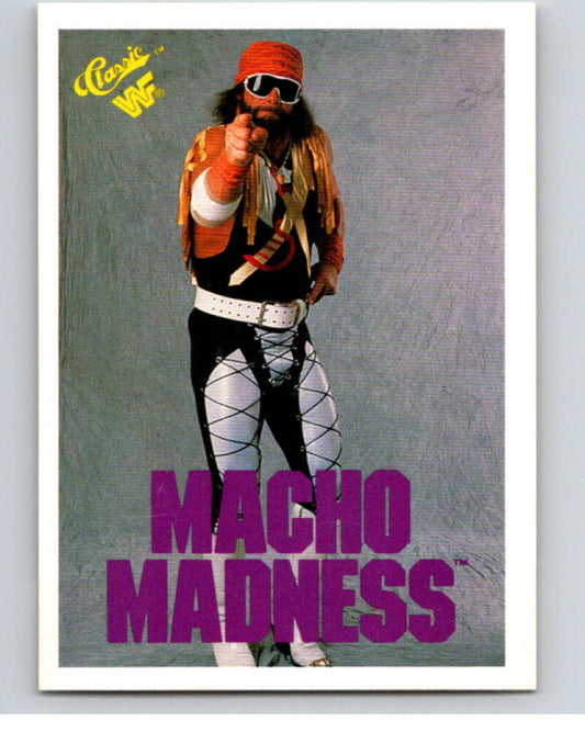 1990 Classic WWF #105 Macho Man Randy Savage    V69691 Image 1