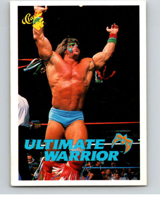 1990 Classic WWF #106 The Ultimate Warrior    V69692 Image 1