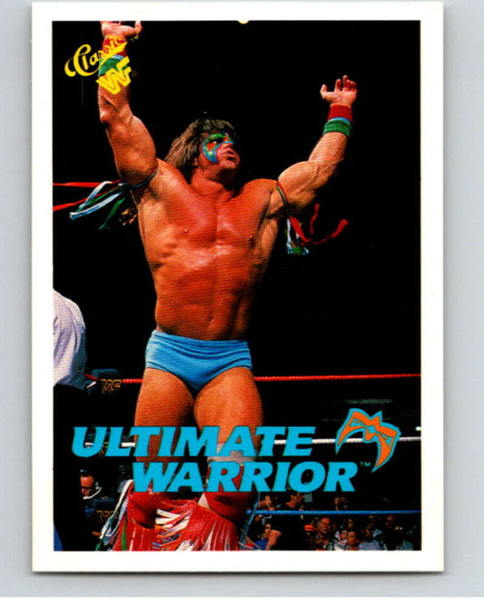 1990 Classic WWF #106 The Ultimate Warrior    V69693 Image 1
