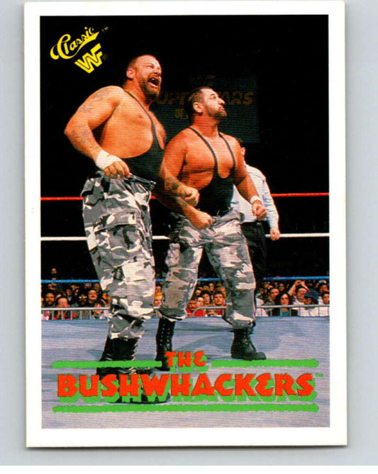 1990 Classic WWF #116 Bushwhackers    V69701 Image 1