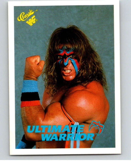 1990 Classic WWF #127 The Ultimate Warrior    V69705 Image 1