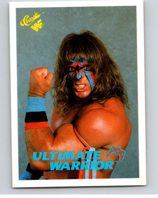 1990 Classic WWF #127 The Ultimate Warrior    V69706 Image 1