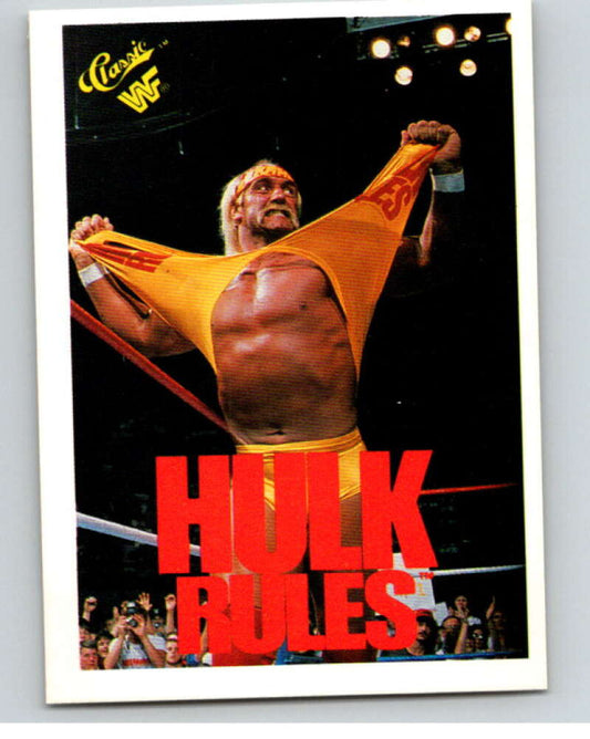 1990 Classic WWF #129 Hulk Hogan    V69709 Image 1