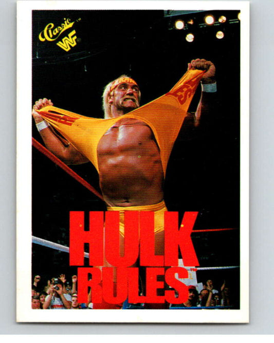 1990 Classic WWF #129 Hulk Hogan    V69710 Image 1