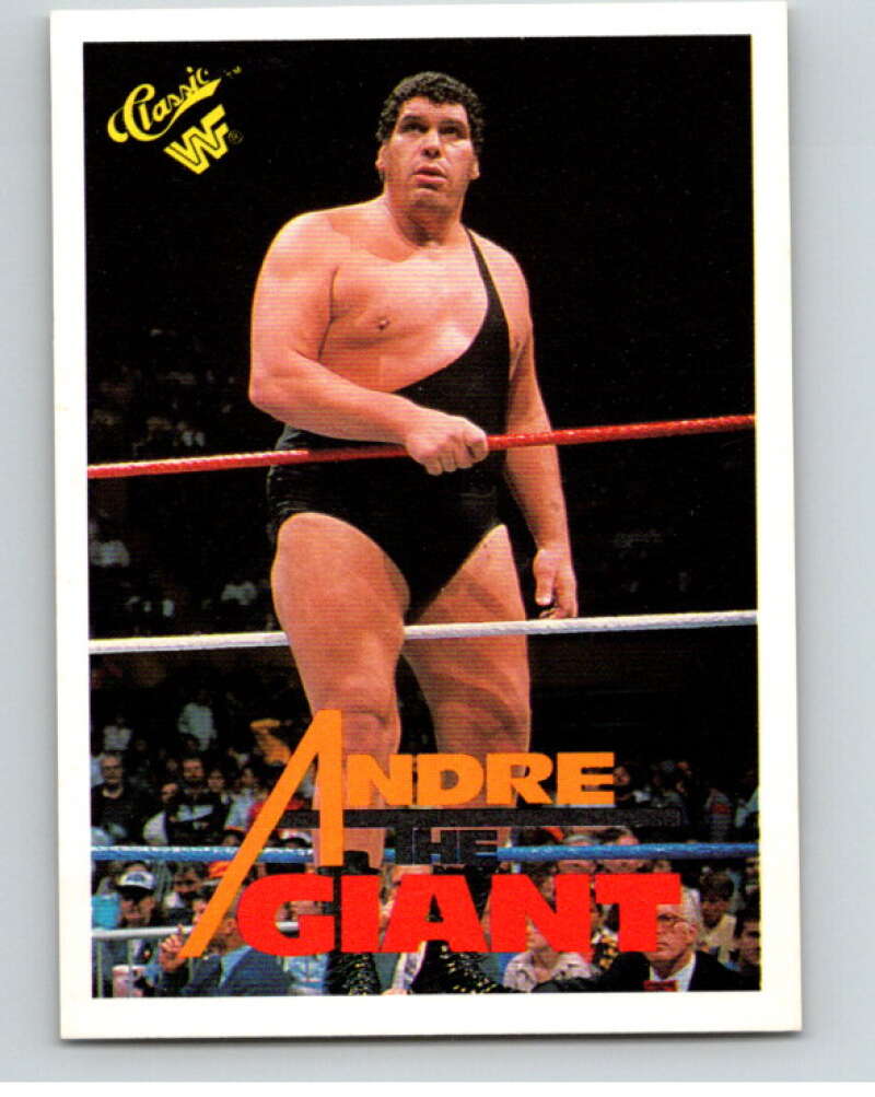 1990 Classic WWF #130 Andre the Giant    V69712 Image 1