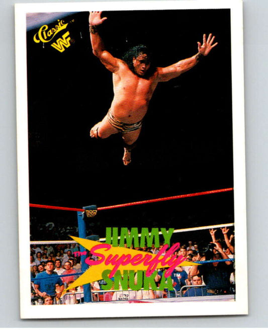 1990 Classic WWF #131 Jimmy Superfly Snuka    V69714 Image 1