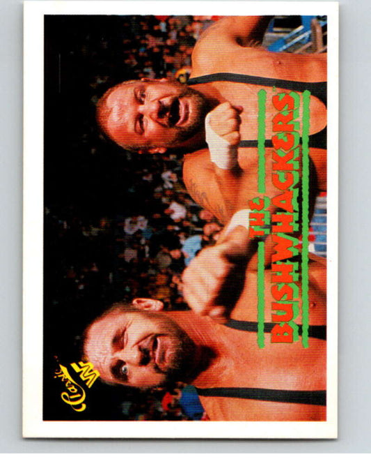 1990 Classic WWF #132 Bushwhackers    V69716 Image 1