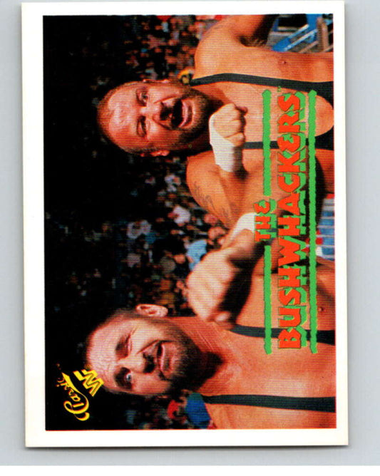 1990 Classic WWF #132 Bushwhackers    V69717 Image 1