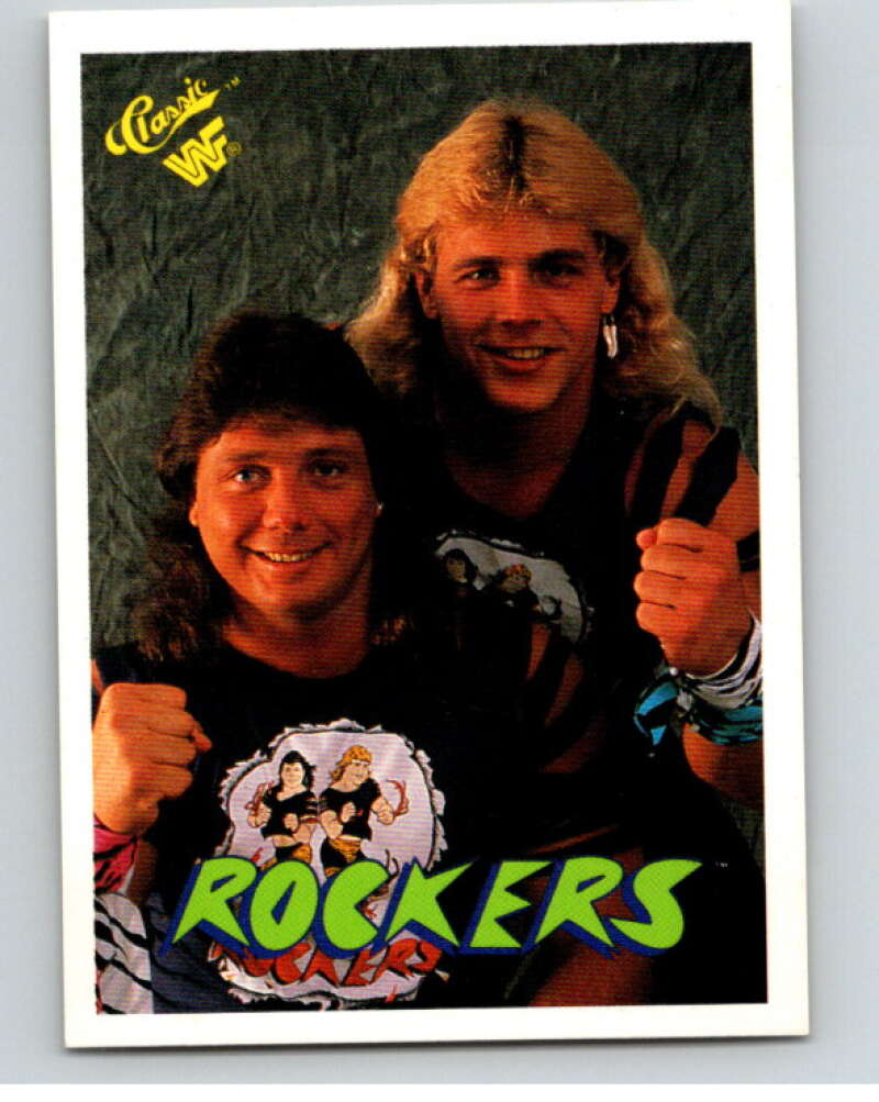 1990 Classic WWF #134 The Rockers    V69721 Image 1