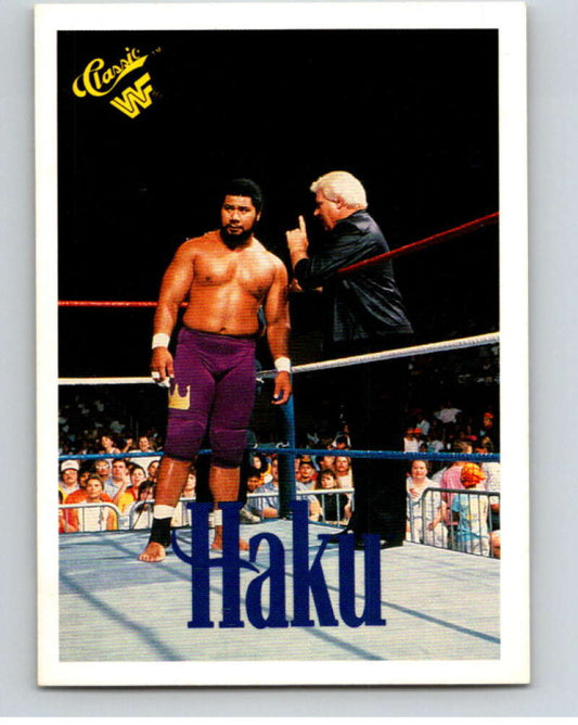 1990 Classic WWF #135 Haku    V69722 Image 1