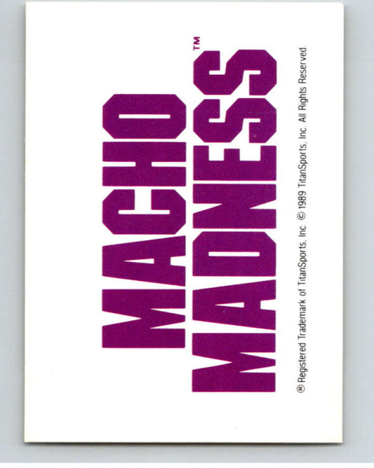 1990 Classic WWF #137 Macho Madness    V69727 Image 1
