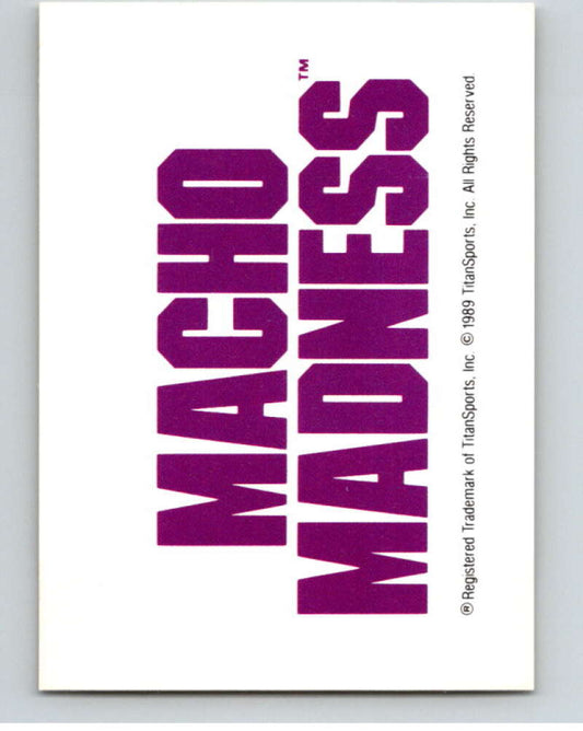 1990 Classic WWF #137 Macho Madness    V69728 Image 1