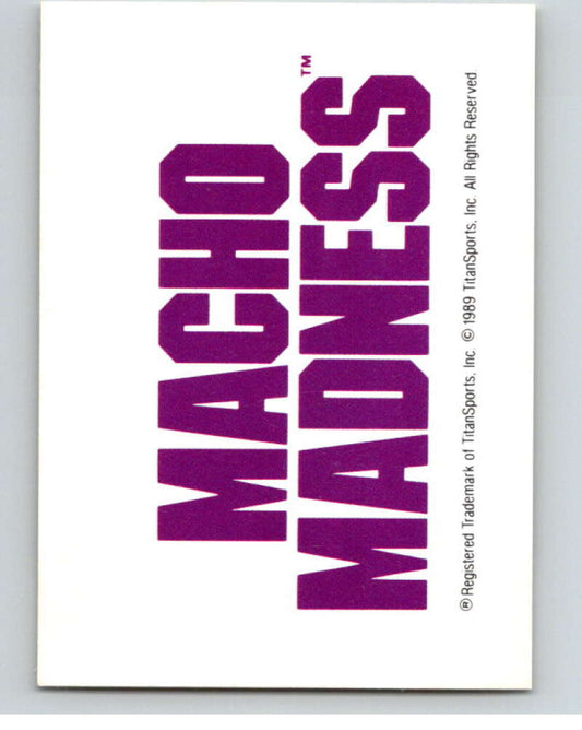 1990 Classic WWF #137 Macho Madness    V69730 Image 1