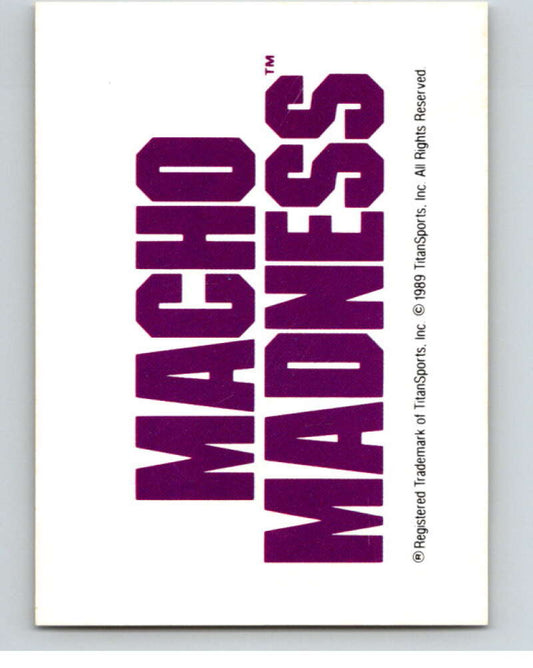 1990 Classic WWF #137 Macho Madness    V69731 Image 1