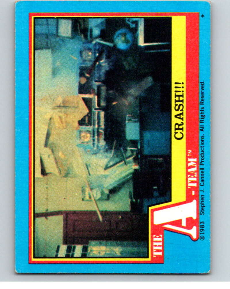 1983 Topps A-Team  #4 Crash   V69757 Image 1