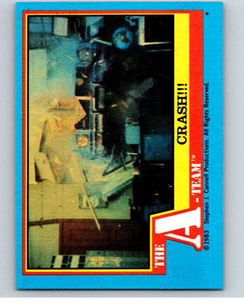 1983 Topps A-Team  #4 Crash   V69758 Image 1