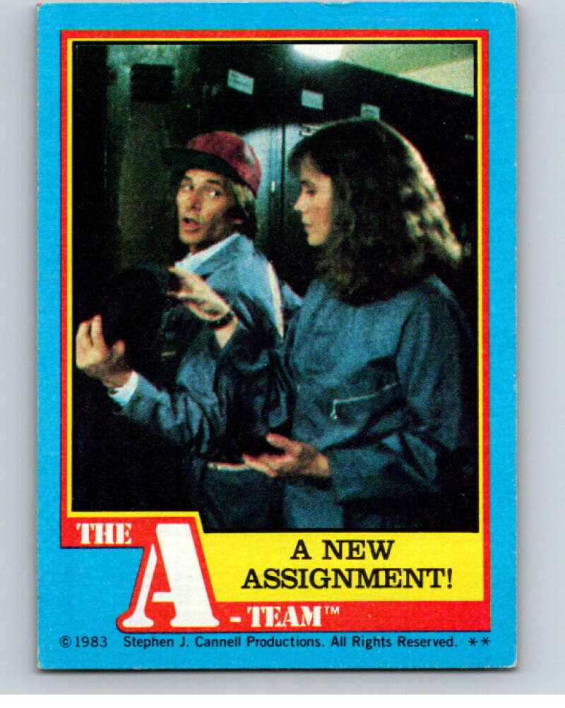 1983 Topps A-Team  #13 A New Assignment   V69767 Image 1