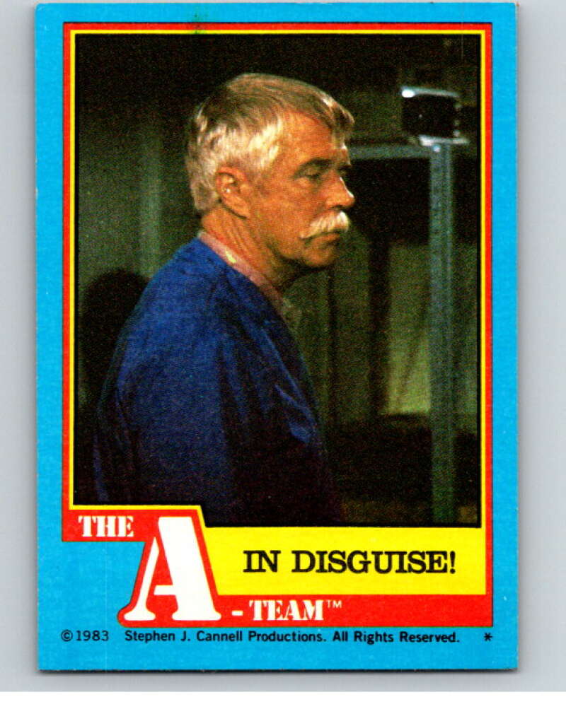 1983 Topps A-Team  #15 In Disguise   V69769 Image 1