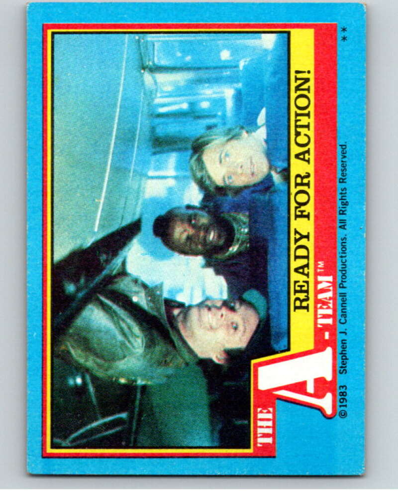 1983 Topps A-Team  #19 Ready for Action   V69773 Image 1