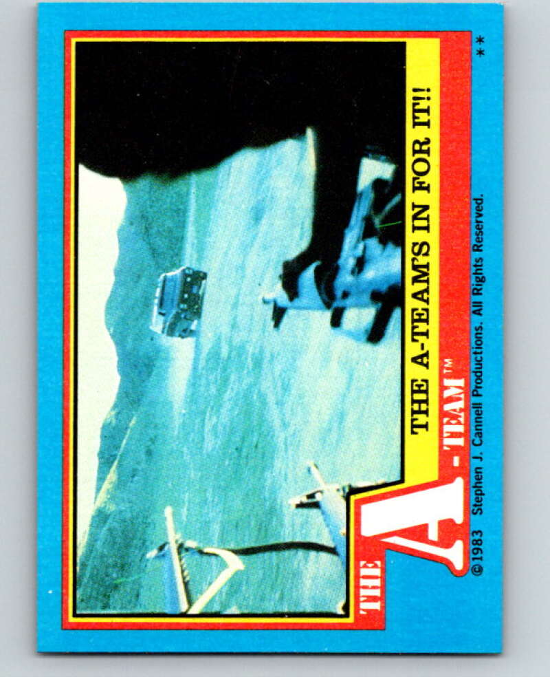 1983 Topps A-Team  #30 The A-Team's In for It   V69783 Image 1