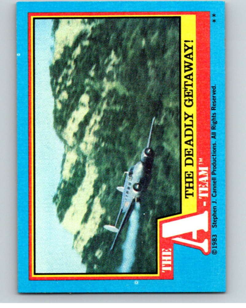 1983 Topps A-Team  #39 The Deadly Getaway   V69790 Image 1