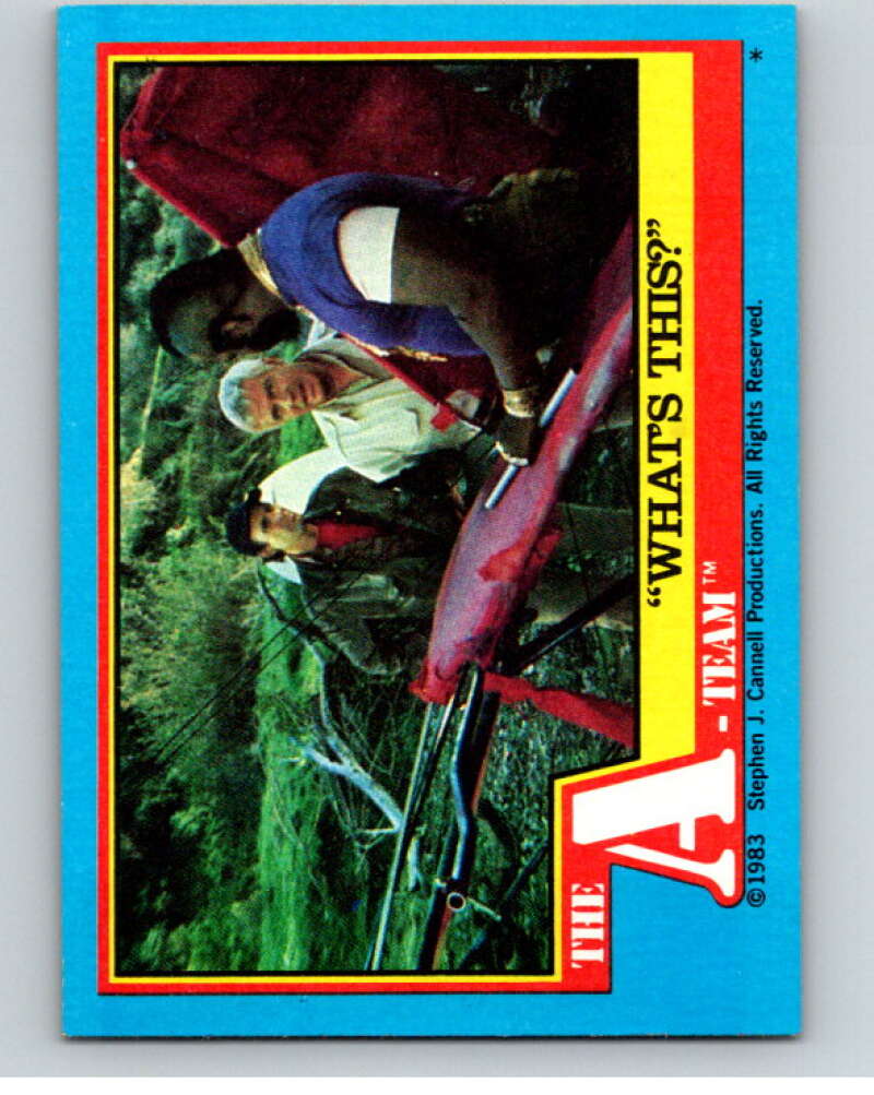 1983 Topps A-Team  #45 What's This   V69794 Image 1