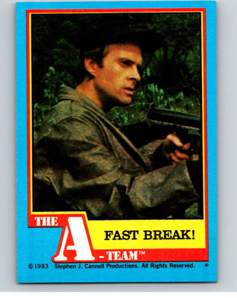 1983 Topps A-Team  #56 Fast Break   V69804 Image 1