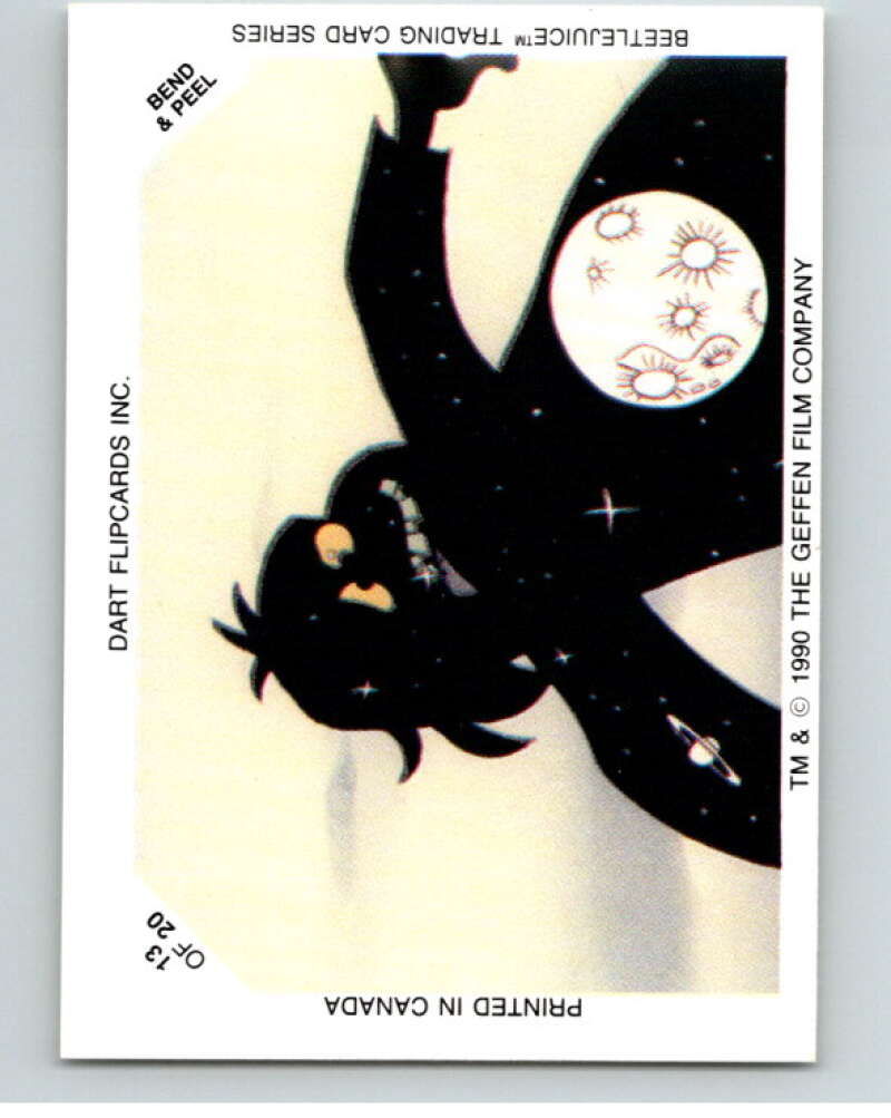 1990 Beetlejuice Glow-in-the-Dark Stickers #13 Beetlejuice V69822 Image 1