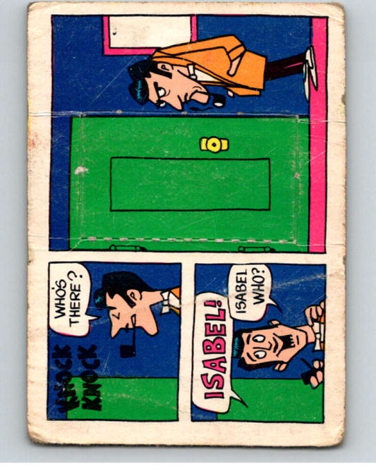 1968 Topps  Laugh-In Punch Outs  #34 Isabel   V69881 Image 1